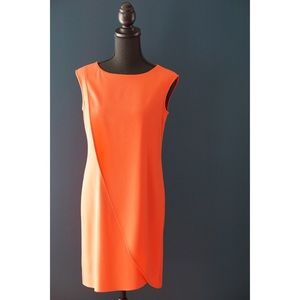 Ann Taylor Orange Dress